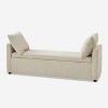 Andrea Modern Storage Bench|ARTFUL LIVING DESIGN - 3 of 4