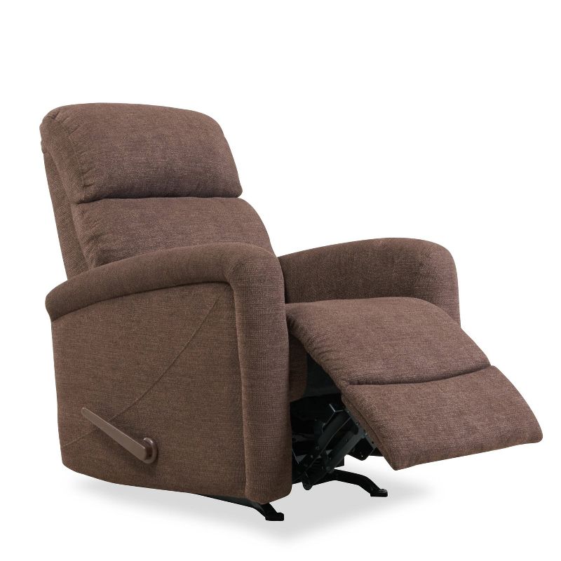 Rocker Side Lever Recliner Chair Chocolate Brown - Prolounger, 5 of 8