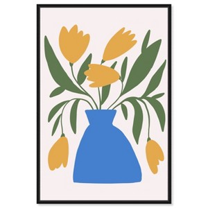 Art Remedy Flower Market Plant II Minimalistic Botanical and Floral Art Prints Framed - 1 of 4