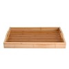 Prosumers Choice Bamboo Serving Trays with Handles, 3 Pack - image 2 of 3