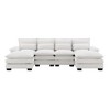 NicBex Sectional Sofa with Double Chaise Lounge Velvet U Shaped Modular Sofa for Living Room & Apartment - 4 of 4