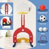 7 In 1Toddler Slide and Swing Set, Indoor and Outdoor Kid Slide for Toddlers Age 1-3, Large Playground With Slide - 3 of 4
