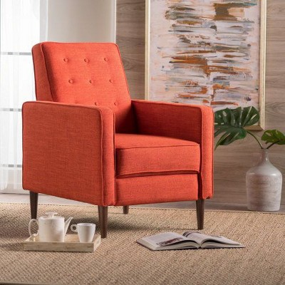 CENGHU Mid-Century Modern Recliner Chair for Adults, Comfy Modern Accent Armchairs, Accent Chair, Single Sofa Chair for Living Room, Bedroom
