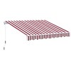 Sapphtopaz 10' x 8' Retractable Awning Manual Patio Awnings Sunshade Shelter UV & Water-Resistant with Manual Crank Handle - 4 of 4