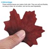 Unique Bargains Wedding Party Thanksgiving Halloween Decoration Fall Artificial Maple Leaves 200 Pcs - 4 of 4