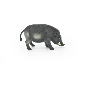 Collectible Wildlife Gifts | Wild Pig, Wild Boar, Swine, Realistic Rubber Reproduction, Hand Painted Figurines    3.5"     CH150 B247 - 1 of 4