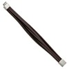 Black Bow Jewelry Stainless Steel & Genuine Leather Multi Strand Bracelet, 8 Inch - 2 of 4