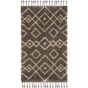 Moroccan Fringe Shag MFG249 Power Loomed Indoor Rugs - Safavieh - 1 of 4