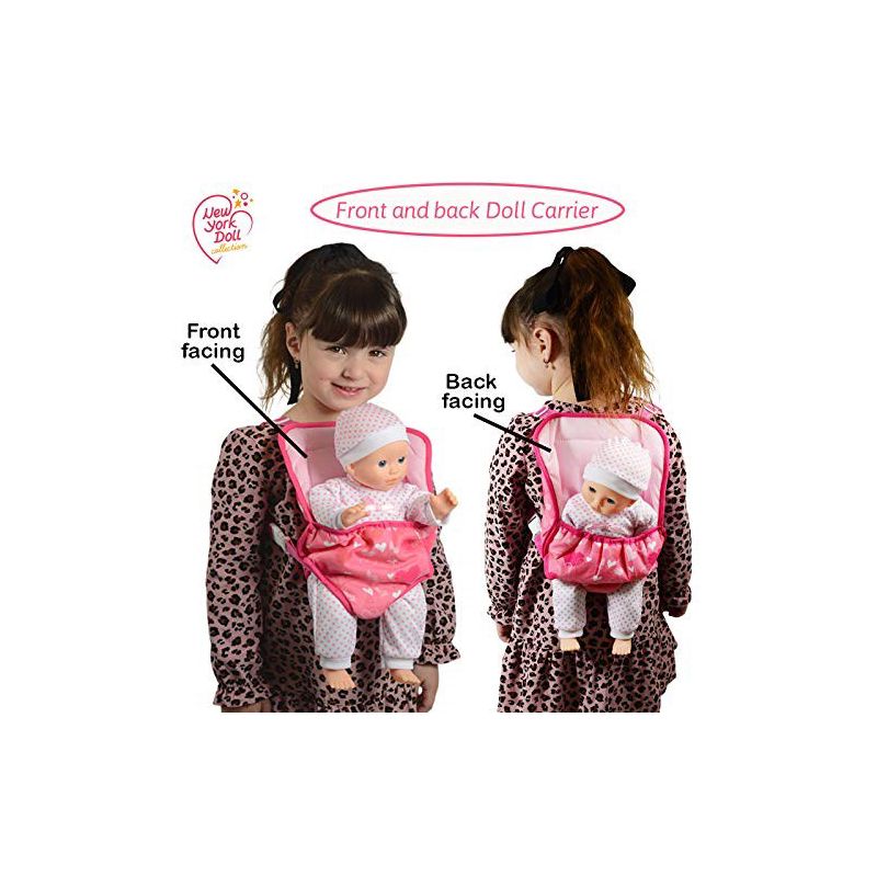 The New York Doll Collection Baby Doll Carrier Backpack, 4 of 6