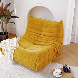 CAVINAS Big Beanbag Chair for Adults, Bean Bag Lounger Foam Chair, for Home, Apartment, Living room - 1 of 4
