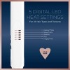Conair Double Ceramic Flat Iron - White - 1" - 4 of 4