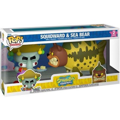 Funko - Funko POP! Animation: SpongeBob SquarePants - Squidward & Sea Bear 2-Pack