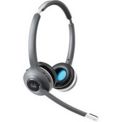 Cisco 562 Headset - Stereo - Wireless - DECT 6.0 - 300 ft48 kHz - Over-the-head - Binaural - Supra-aural