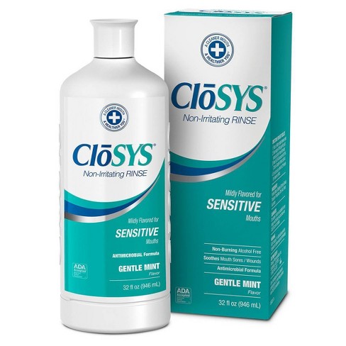 CloSYS Sensitive Rinse Gentle Mint - 32 fl oz - image 1 of 3