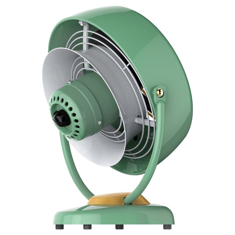 Vornado VFAN Vintage Whole Room Air Circulator Fan Green, 4 of 8
