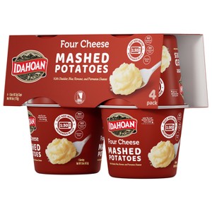 Idahoan Gluten Free Four Cheese Mashed Potato Cups - 6oz/4ct - 1 of 4