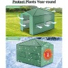 Acekool 8x12FT Pop-Up Greenhouse - Portable Grow Tent with PE Cover, Mesh Windows & Roll-Up Door - 2 of 4