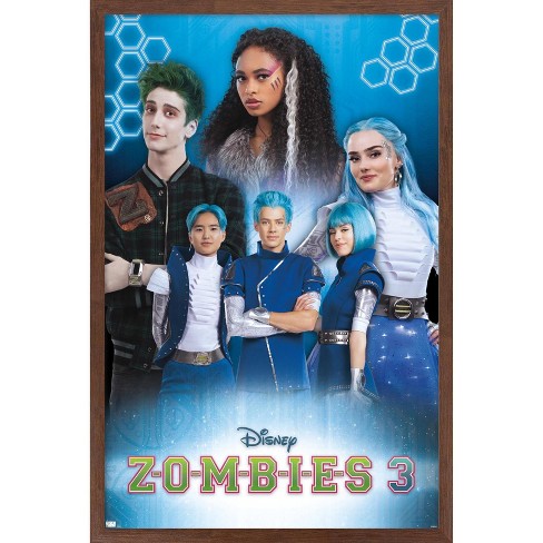 Disney Zombies 3 - Zed and Addison Wall Poster, 22.375 x 34