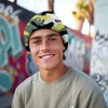 Dalix Chill Skeleton Hand Embroidered Beanie Snowflake Warm Winter Knit Hat for Men - 4 of 4