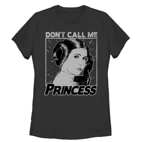 Women S Star Wars Don T Call Me Princess T Shirt Target