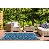Courtyard Dorchester CY6303 UV & Stain Resistant Non-Shedding Power Loomed Indoor/Outdoor Rugs - Safavieh - 3 of 4