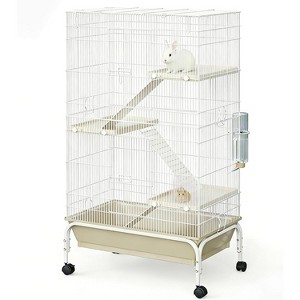 Visual Reference: Acekool Large Multi Level Hamster Cage Starter Kit Deep Glass