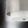 Urban Ambiance Luxury Modern Indoor Ceiling Light,  7-7/8''H x 14"W x 14''D,  Brushed Nickel Finish, UHP4850 - 4 of 4