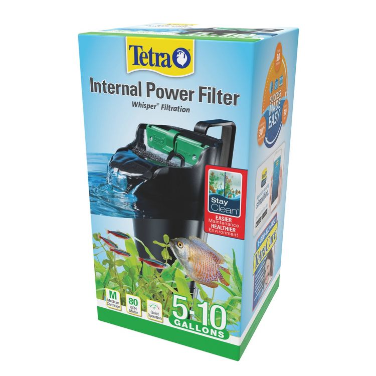Tetra Whisper Internal Filtration with Air Pump 5 to 10gal for Aquariums Filters, 4 of 7