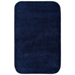 Traditional Plush Nylon Washable Bath Rug - Garland Rug - 1 of 4