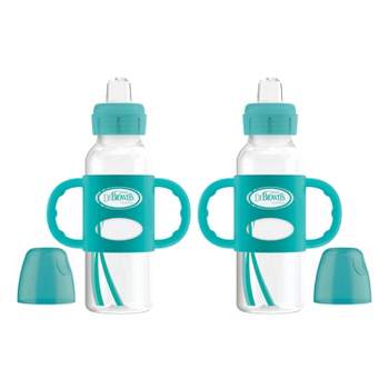 Dr. Brown's Narrow Neck Sippy Bottle with Handles - 2pk