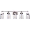 Craftmade Lighting Foxwood 5 - Light Vanity in  Brushed Polished Nickel - 2 of 2