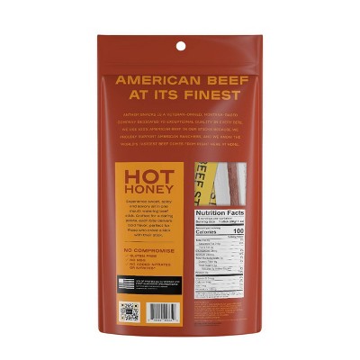 Anthem Snacks Hot Honey Beef Meat Stick - 8g Protein - 1oz/6ct