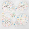 Meri Meri Happy Birthday Stars Side Plates (Pack of 8) - 3 of 3