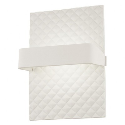 George Kovacs Lighting Quilted 1 - Light Sconce in  Sand White