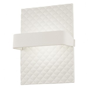 George Kovacs Lighting Quilted 1 - Light Sconce in  Sand White - 1 of 4