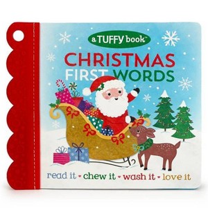 Christmas First Words - (Baby's Christmas Unrippable Picture Book with Attached Teether) by  Holly Berry-Byrd (Mixed Media Product) - 1 of 1