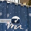 LunaLulinlk Christmas Fabric Shower Curtain, 72"x 72", Santa Clau Shower Curtains - 3 of 4