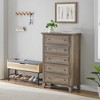 5 Drawer Dresser for Bedroom, 48" Tall Wood Dresser & Chests of Drawers with Deep Drawers - 3 of 4