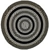 Newport Braid Collection 100% Polypropylene Stripe Pattern Reversible Indoor Utility Rug - Better Trends - 2 of 3