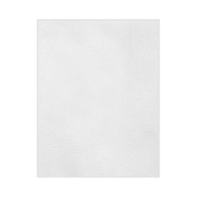 LUX Cardstock 8.5 x 11 inch White Linen 50/Pack 81211-C-90-50