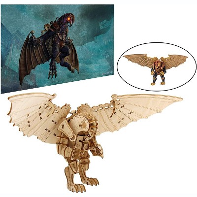 Incredibuilds Bioshock Infinite Songbird Poster & Wood Model Figure Kit