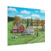 Trademark Fine Art Bob Fair Oxen at Work Wood Slat Art - 2 of 4