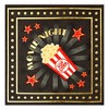 Blue Panda 50 Pack Movie Night Napkins, Disposable 3-Ply Cocktail Paper Napkins for Themed-Parties (Black, 5 x 5 In) - 4 of 4