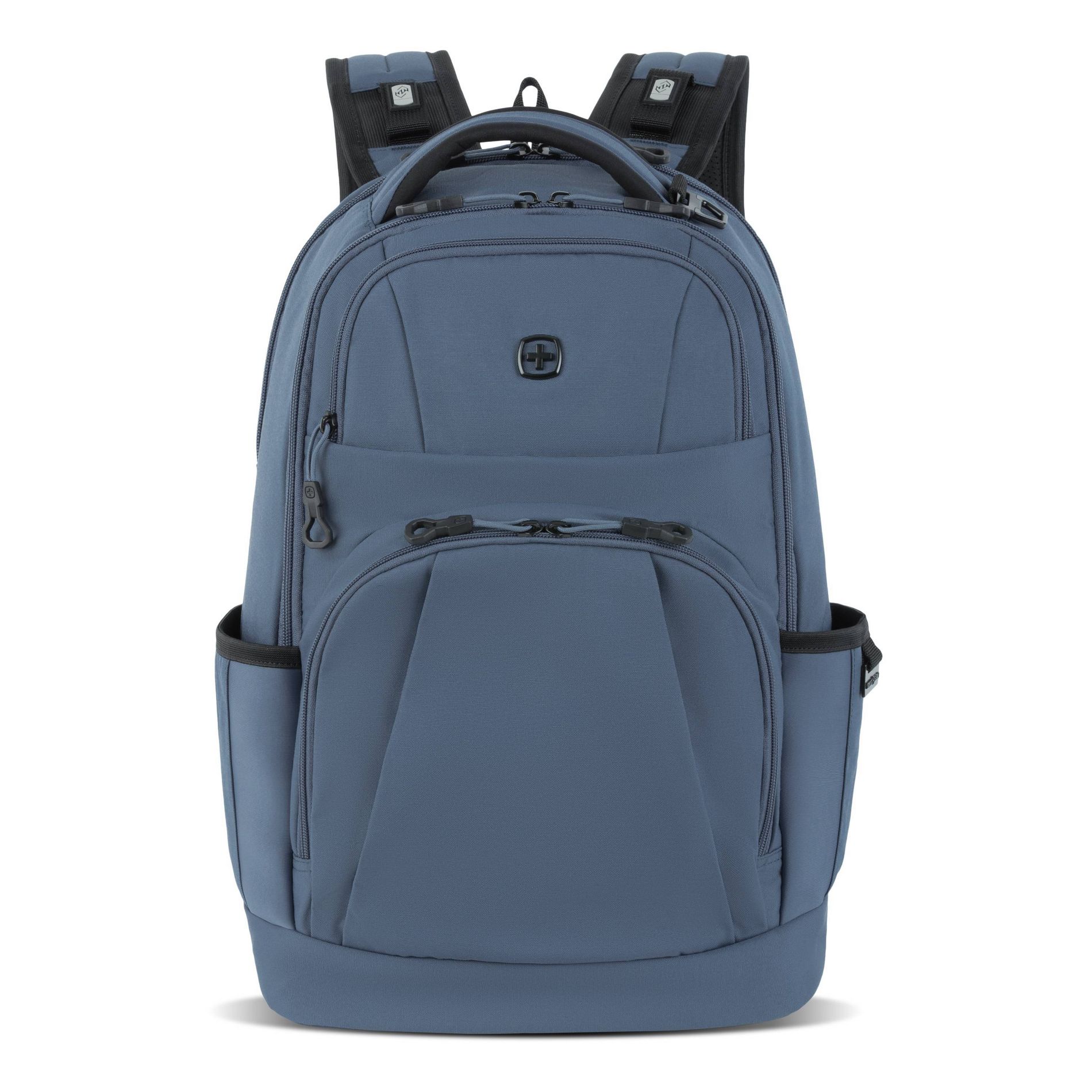 SWISSGEAR Laptop 18.5" Backpack – Blue: Polyester Solid Bookbag