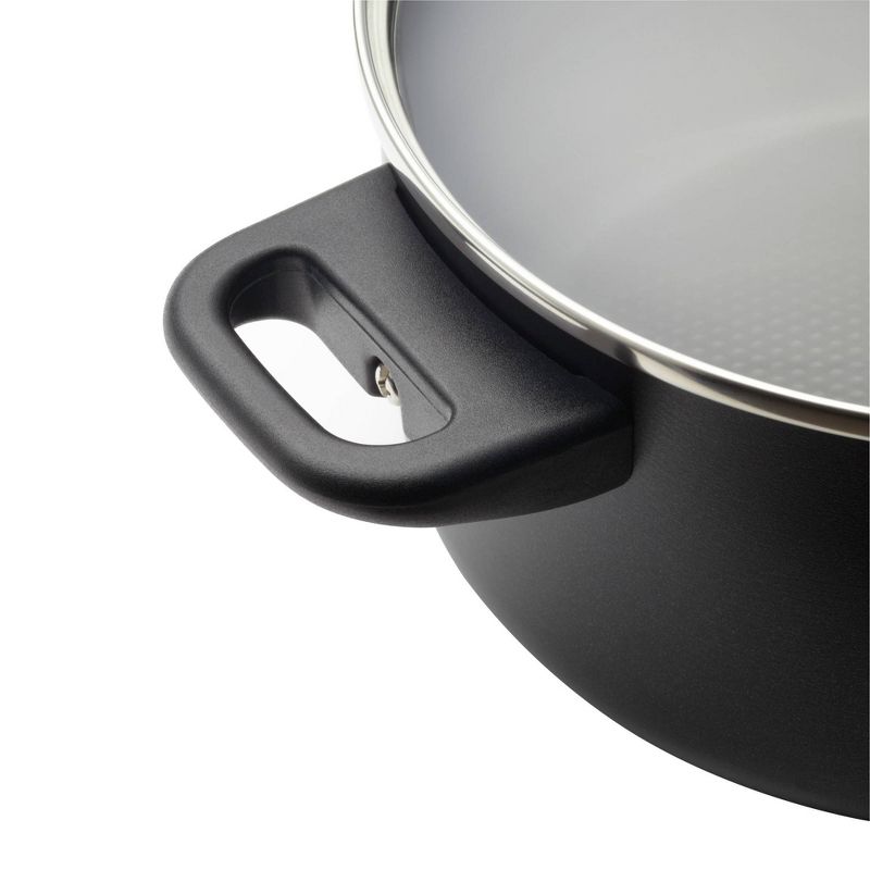 Farberware High Performance 17pc Aluminum Nonstick Cookware Set with Prestige Tools Black, 4 of 16