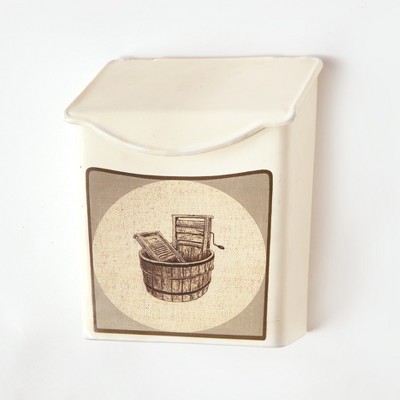 Lakeside Vintage Style Lint and Pod Holder - Laundry Room Decor