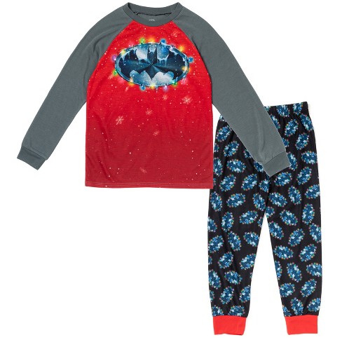 Herbs save Postman Dc Comics Justice League Batman Pajama Shirt And Pants Sleep Set Little Kid  To Big Kid : Target