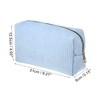 Unique Bargains Durable Solid Color Cosmetic Bag 1 Pc - image 2 of 4