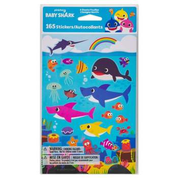 Baby Shark 165ct Stickers