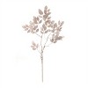 Glittered Leaf Spray (Set of 6) - 3 of 4